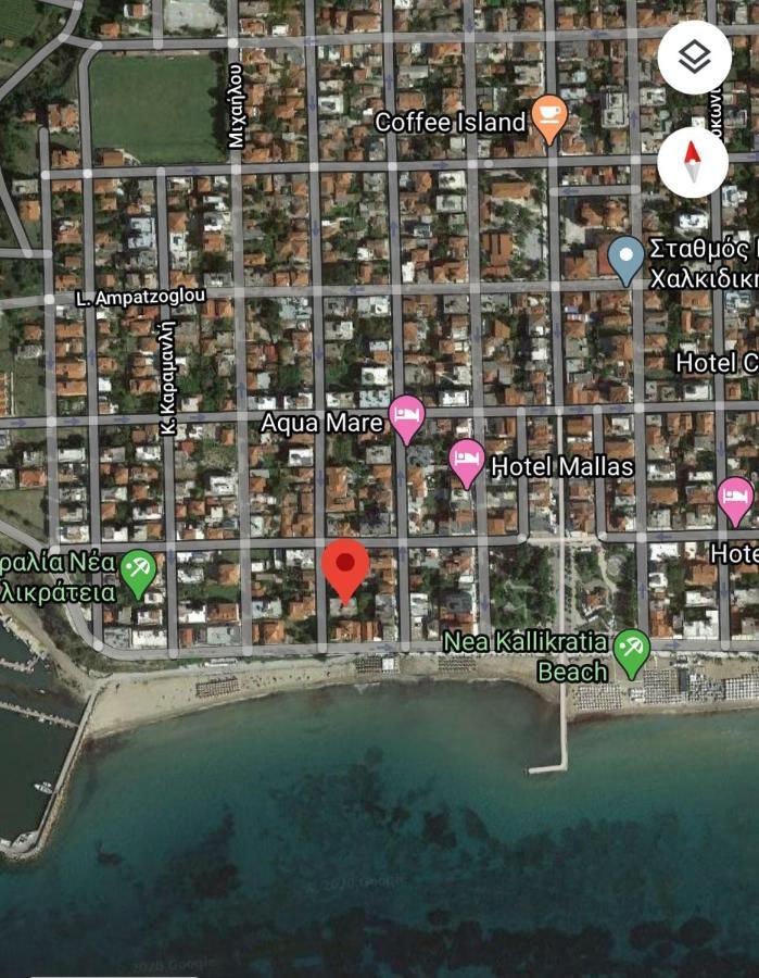 Cozy & Cool Apartment N1 30M From Sea Nea Kallikrateia المظهر الخارجي الصورة